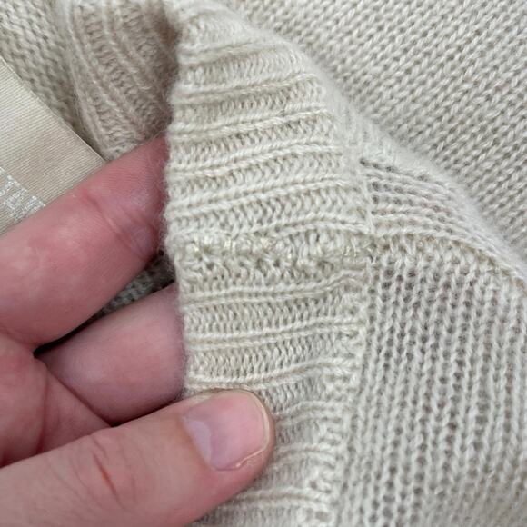 Zadig & Voltaire Markus Cashmere Heart Devil Designer Crew Neck Sweater Medium - Picture 7 of 14